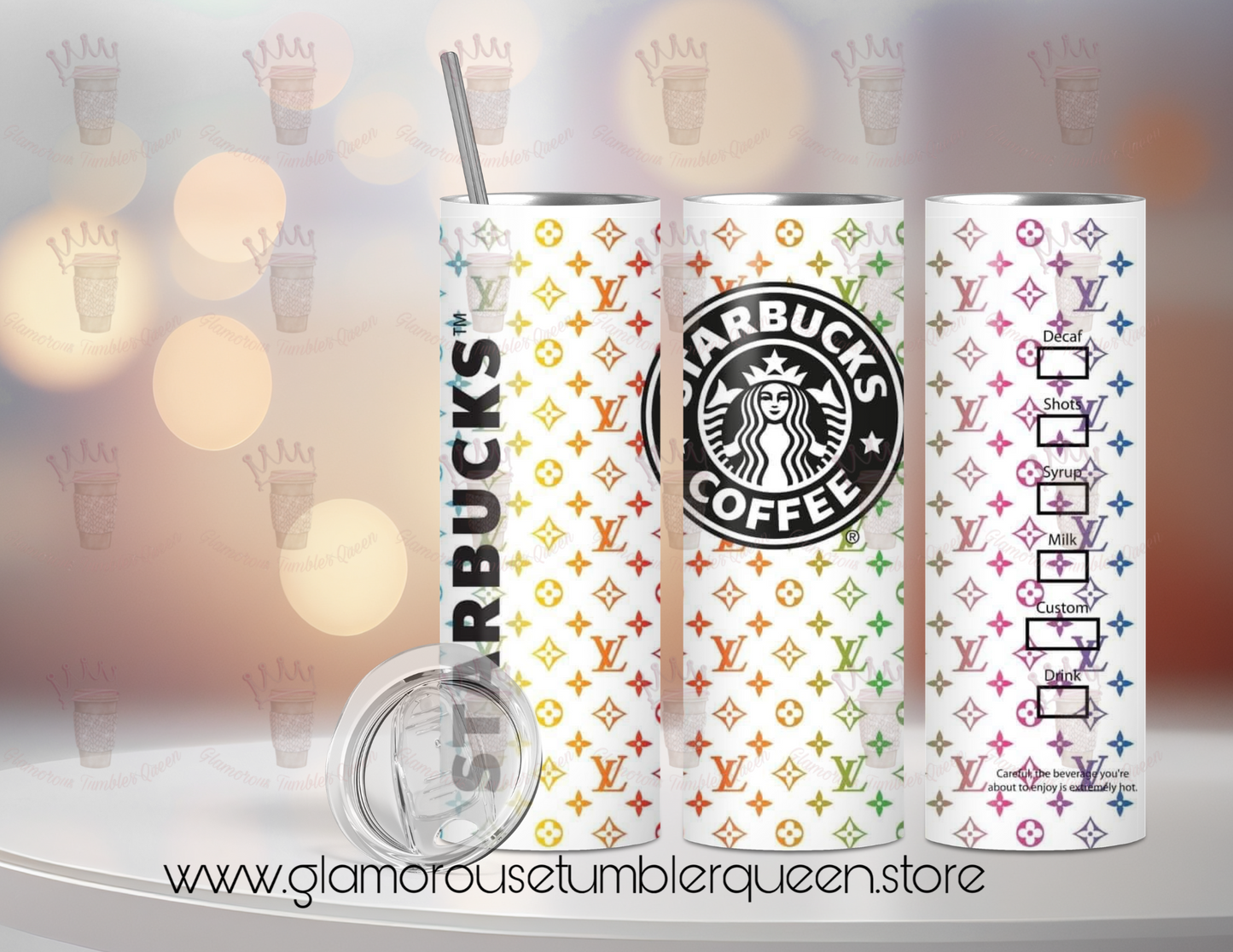 20oz LV Starbucks Tumbler