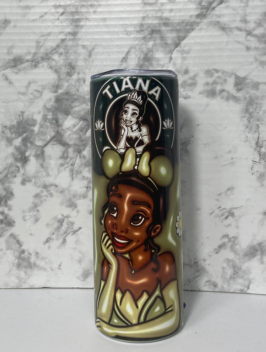 Princess Tiana 20oz Skinny Tumbler