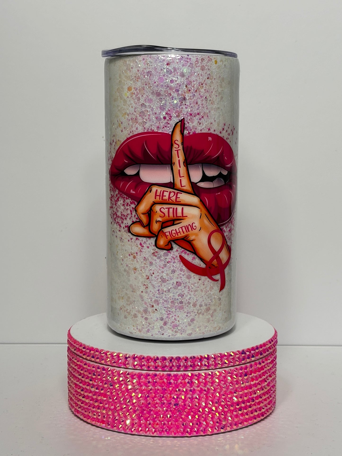 15oz Stainless Steel BreastCancer Awareness Tumbler