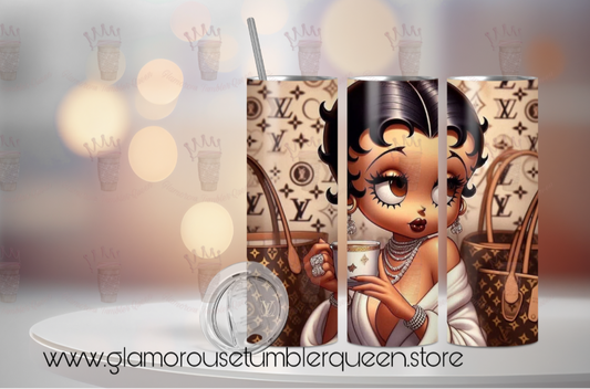 Betty Boop 20oz Stainless Steel Tumbler