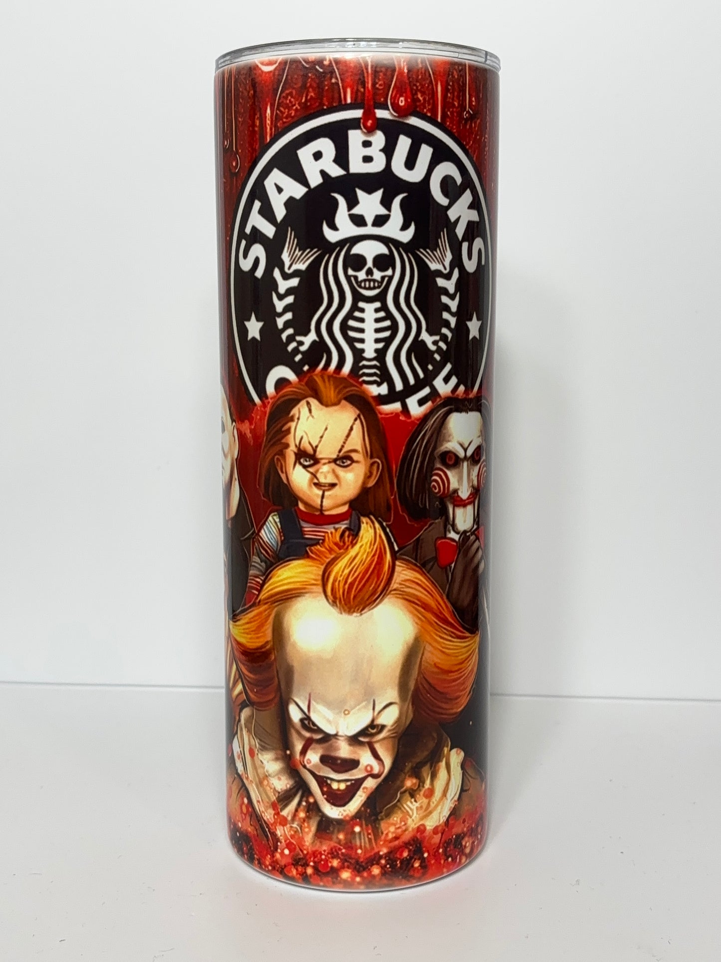 Horror Starbucks 20oz Stainless steel Tumbler