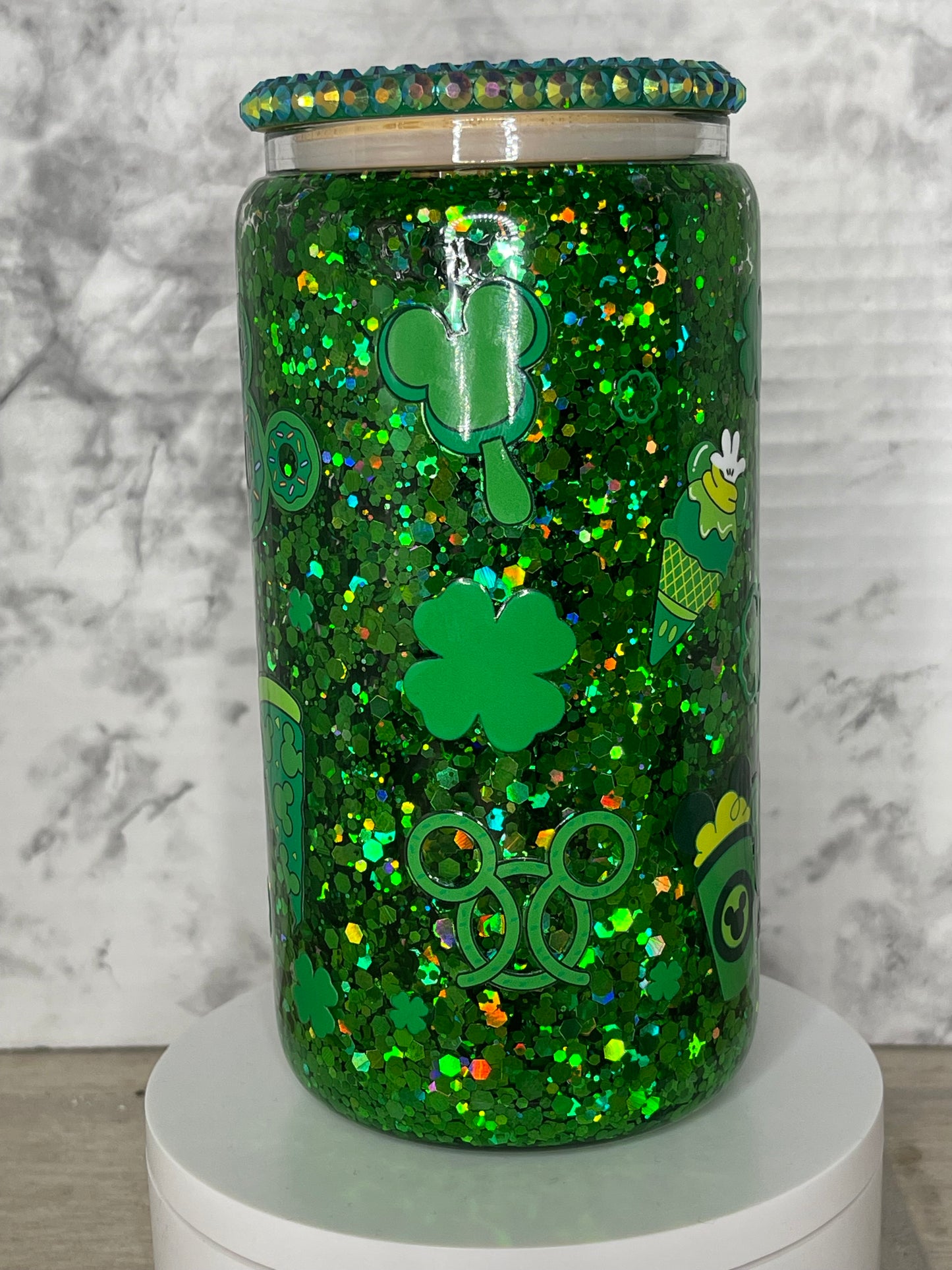 St.Patricks Day Stitch Tumbler