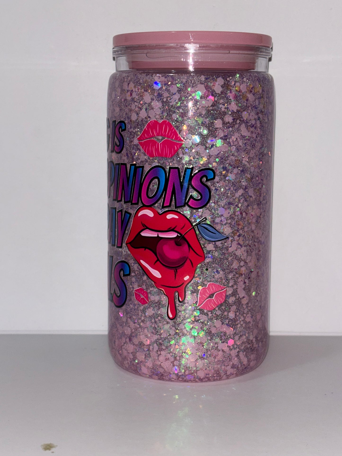 16oz Baddie Besties Snowglobe Tumbler | Ready to Ship Glitter Cup