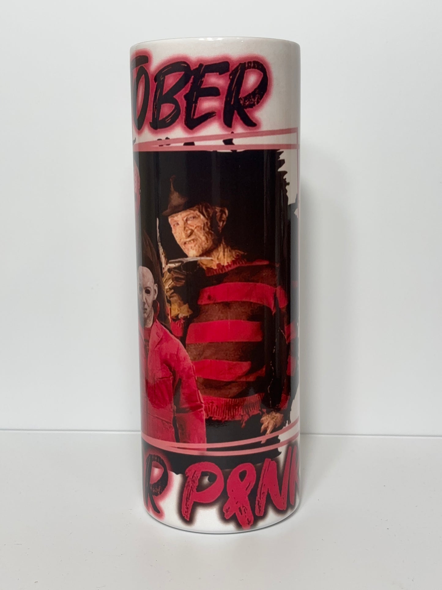 Horror Breast cancer 20 oz Stainless Steel Tumbler