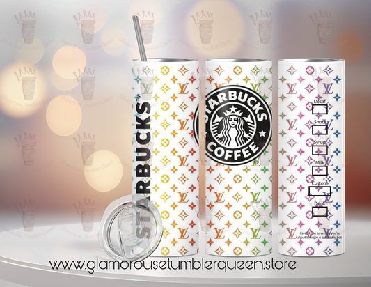 20oz LV Starbucks Tumbler