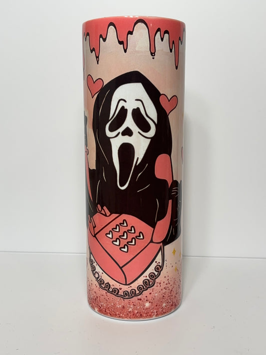 You hang up Ghostface 20oz Stainless Steel Tumbler